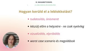 Yes, I can_Magabiztosság_A leblokkolás